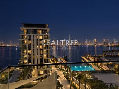 3 Cпальни Апартаменты в аренду в Дубай Крик Харбор, Дубай - Dubai Creek Harbour by Night. png 3 Cпальни Апартаменты в аренду в Дубай Крик Харбор, Дубай - Dubai Creek Harbour by Night. png