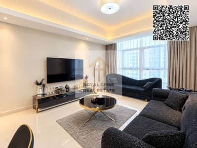 شقة 2 غرفة نوم للبيع في الراشدية، عجمان - Bright Modern Living Room with QR Code. png شقة 2 غرفة نوم للبيع في الراشدية، عجمان - Bright Modern Living Room with QR Code. png