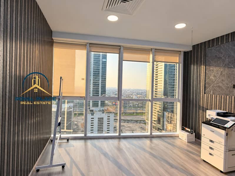 4 Sunlit office with city views. png