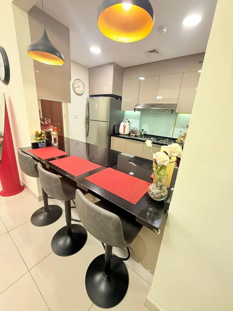 Furnished 2BR Apartment | Croesus Majan | Multiple Balcony Views