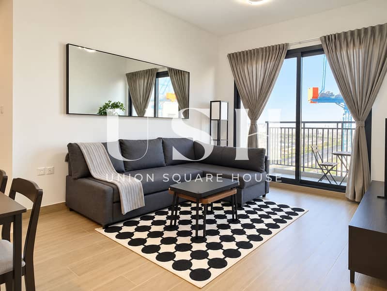 6 Modern Living Room with City Balcony View. png