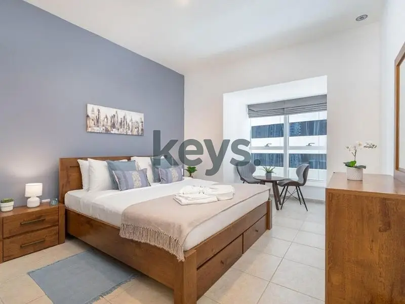 1BR Furnished | Partial Sea View | Prime Location