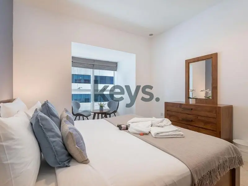 1BR Furnished | Partial Sea View | Prime Location