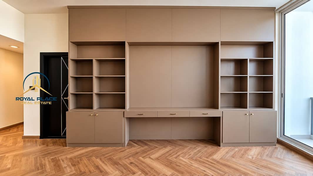13 Modern Taupe Built-In Media Wall. png