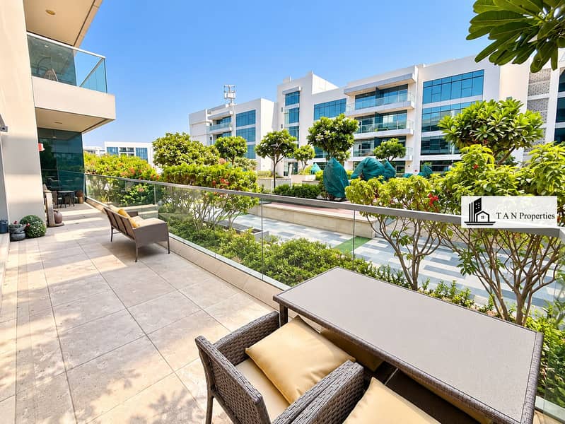 2 Modern Balcony Overlooking a Lush Courtyard. png