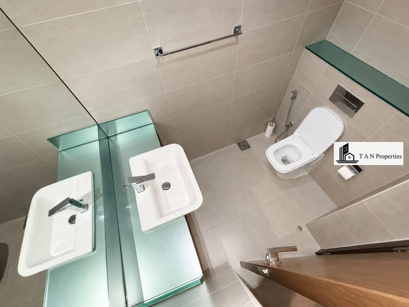 15 Modern Minimalist Bathroom Overhead View. png
