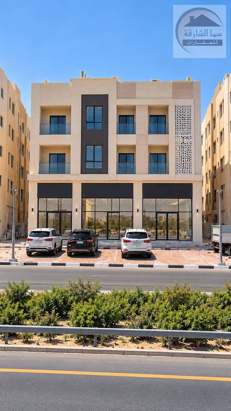 10 Modern Beige Commercial-Residential Facade. png