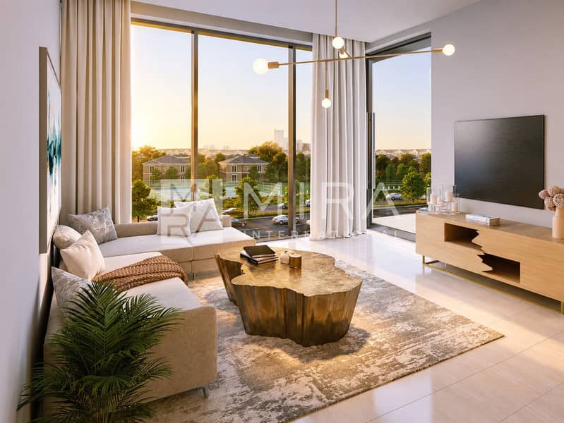 3 Azizi residence poolside architectural rendering-1