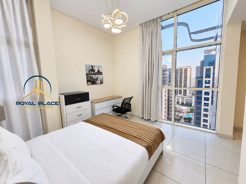 9 Bright, balanced bedroom with window views. png
