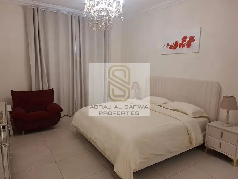 Luxury Fully Furnished 2BR + Maid , Amazing Community