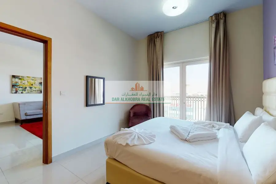 Furnished 1BR Apartment | Suburbia Tower 2 | Road View