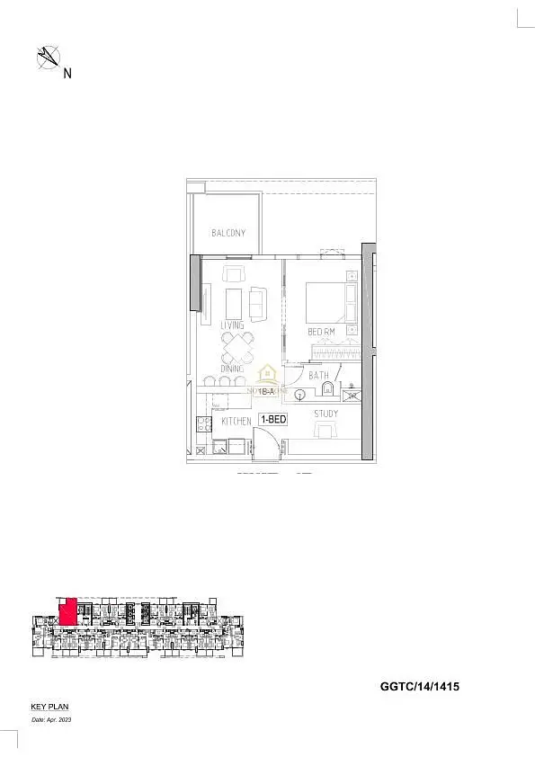 ZERO COMMISSION | Premium 1-Bedroom Corner Unit | Open View | Golf Gate 2, DAMAC Hills