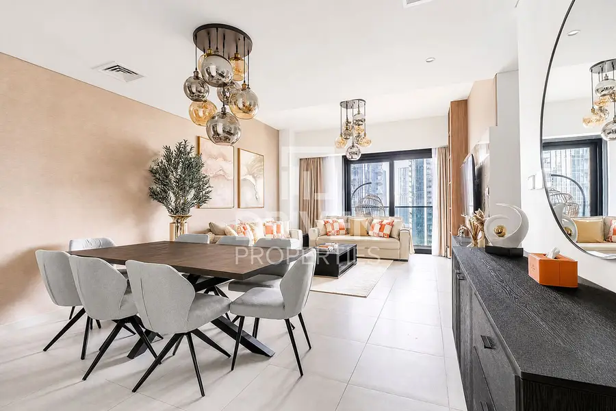 Burj Khalifa View | Modern Luxury Apartment