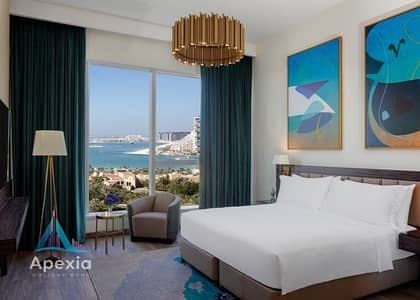 1 habitación Hotel Apartment para en Alquiler en Dubai Media City, Dubai - VPVD_Avani-Superior-Seaview-1-Bedroom-Apartment_Bedroom. jpg 1 habitación Hotel Apartment para en Alquiler en Dubai Media City, Dubai - VPVD_Avani-Superior-Seaview-1-Bedroom-Apartment_Bedroom. jpg