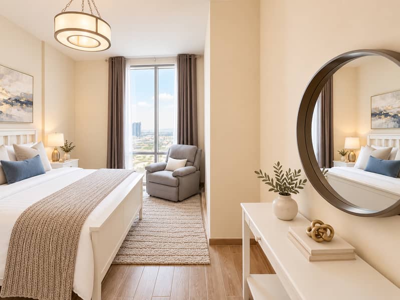11 Crisp neutral bedroom with styled console. png