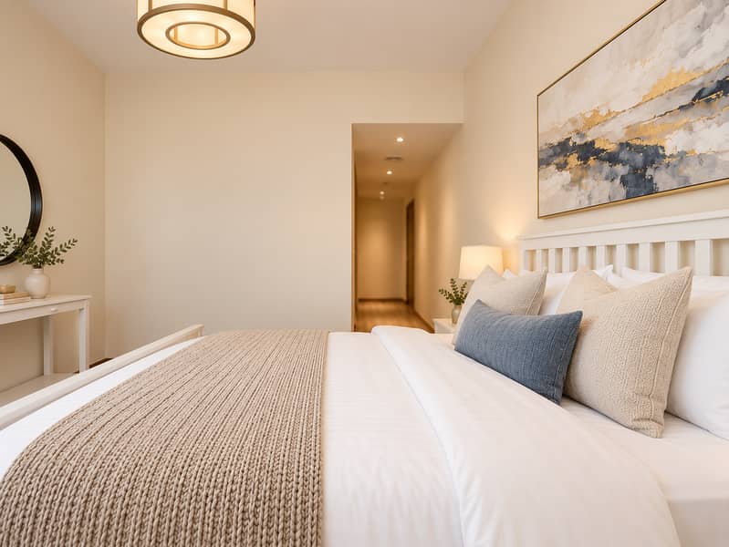 12 Reverse bedroom view with abstract artwork. png
