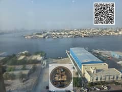 Cheapest Price 3BHK Full Sea View For Rent With Furniture & 2 Balconies & Maid Room & Central AC Ready to Move At Prime Location of Al Khor Towers