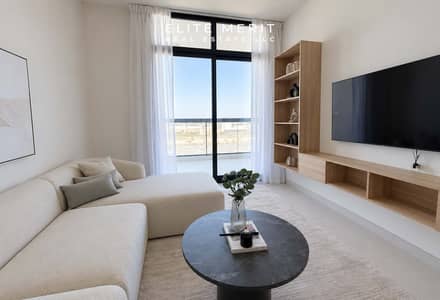 Appartement de 1 chambre à à louer à Jebel Ali, Dubai - Scandinavian Minimalist Living Room Retreat. jpg