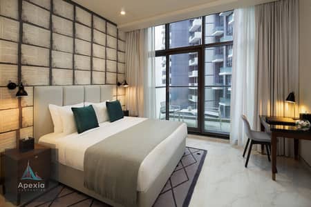 2 Bedroom Hotel Apartment for Rent in Business Bay, Dubai - MABB  2 Bedroom Apt Master Bedroom. jpg