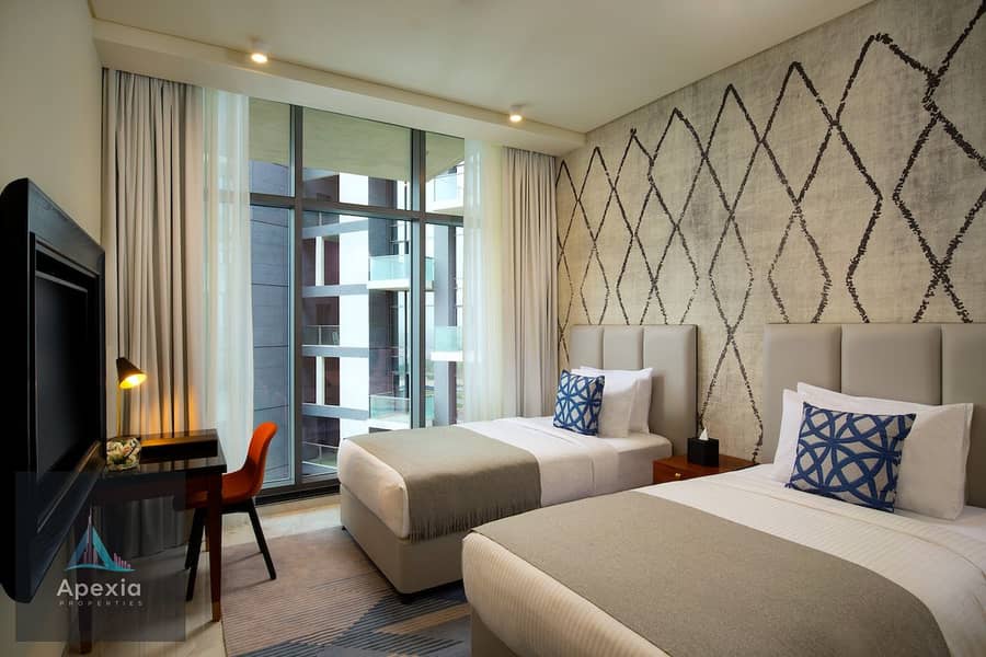 2 MABB 2 Bedroom Apt Twin Bedroom. jpg