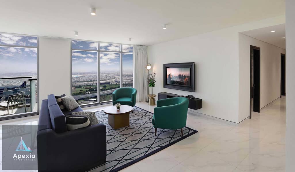 5 MABB - 3 Bedroom Apt Living Room. jpg