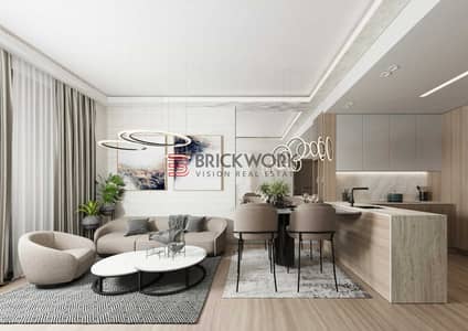 Appartement de 2 chambres à à vendre à Dubai South, Dubai - Living Room3. jpg