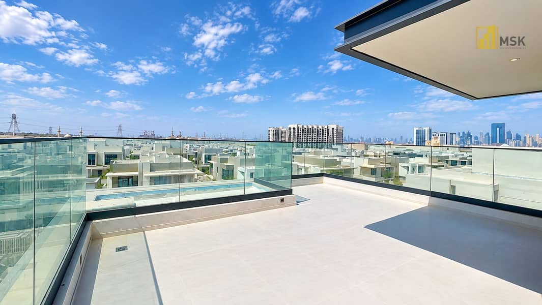 3 Modern Rooftop Terrace with City Skyline. png