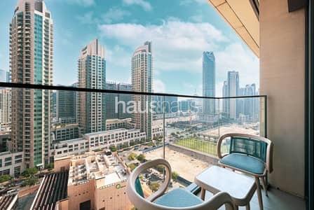 1 Bedroom Apartment for Rent in Downtown Dubai, Dubai - 1-Bed | Skyline Views | Burj Royale