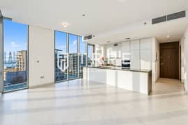 Direct Lagoon Views | Corner Unit | 2 Beds + Maid