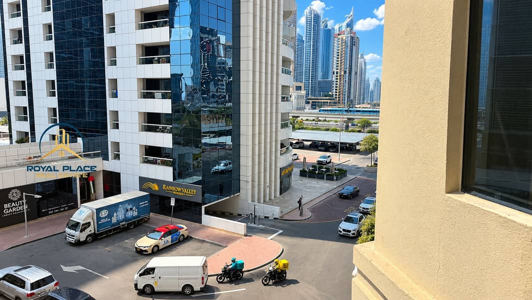 7 Sunny Downtown Skyline and Street Corner. png