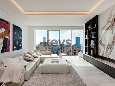 2 Bedroom Flat for Rent in Jumeirah Beach Residence (JBR), Dubai - 2BR + Maid's for Rent: Fully Renovated | High Floor 2 Bedroom Flat for Rent in Jumeirah Beach Residence (JBR), Dubai - 2BR + Maid's for Rent: Fully Renovated | High Floor