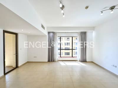 2 Bedroom Apartment for Rent in Jumeirah Beach Residence (JBR), Dubai - High floor | Unfurnished | Marina Views