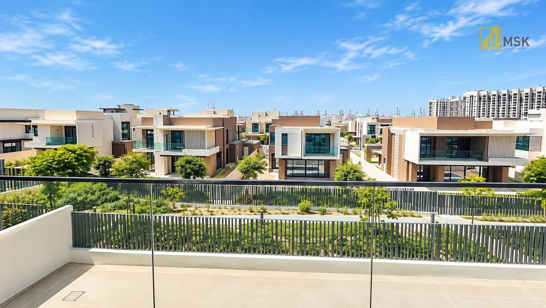 11 Modern Villa Community from a Balcony. png
