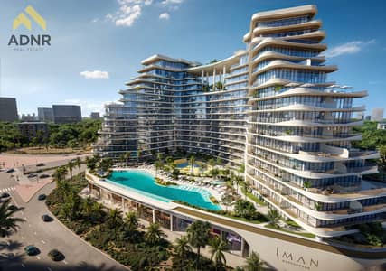 1 Bedroom Flat for Sale in Motor City, Dubai - Daylight Aerial Elevation Render. jpg 1 Bedroom Flat for Sale in Motor City, Dubai - Daylight Aerial Elevation Render. jpg