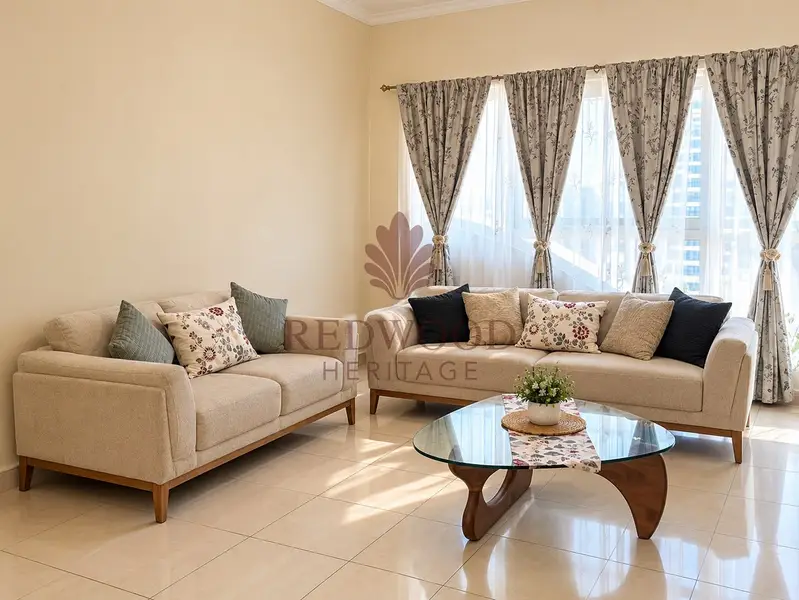 Spacious 2BR | Fully Furnished | 2 Parking on Title Deed