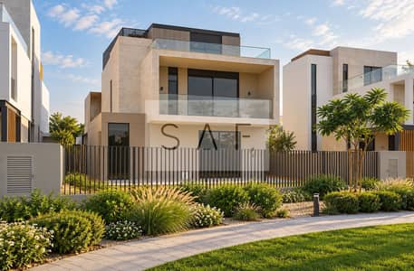 4 Slaapkamers Villa te Koop in Arabian Ranches 3, Dubai - Three-quarter view of a modern villa. png