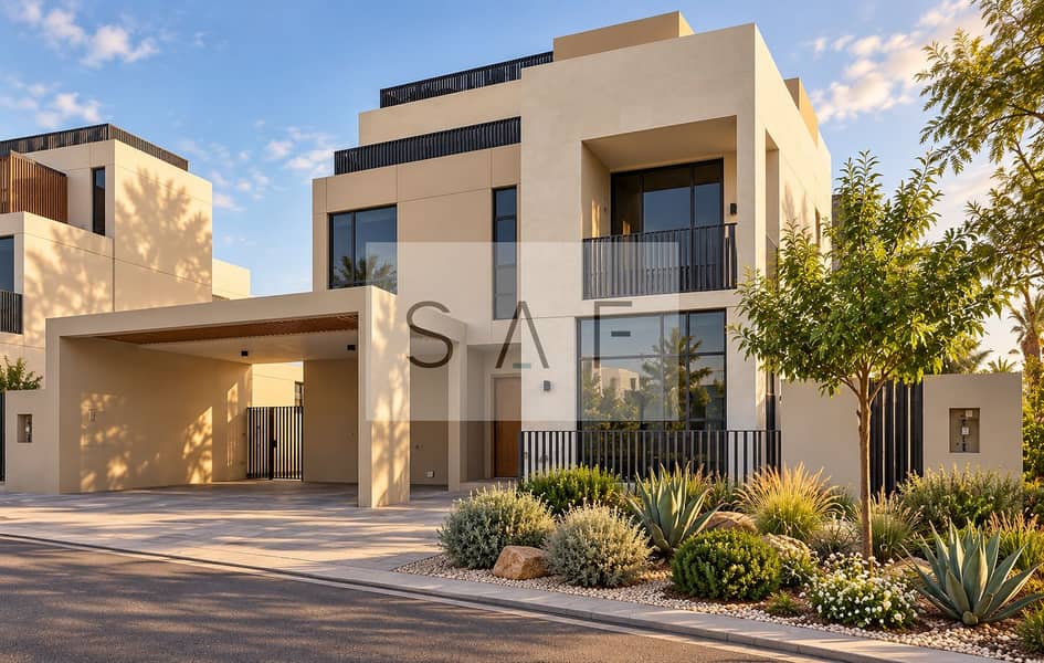 2 Three-quarter villa with desert landscaping. png