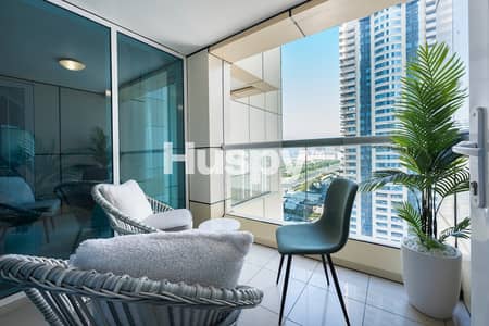 1 Bedroom Apartment for Rent in Dubai Marina, Dubai - Fully Furnished | High Floor | Vacant