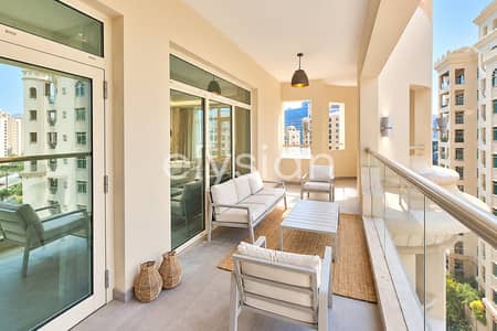 3 Camere Appartamento in affitto a Palm Jumeirah, Dubai - Appartamento a Palm Jumeirah，Shoreline Apartments，Al Anbara, 3 camere da letto, 300000 AED - 16277027