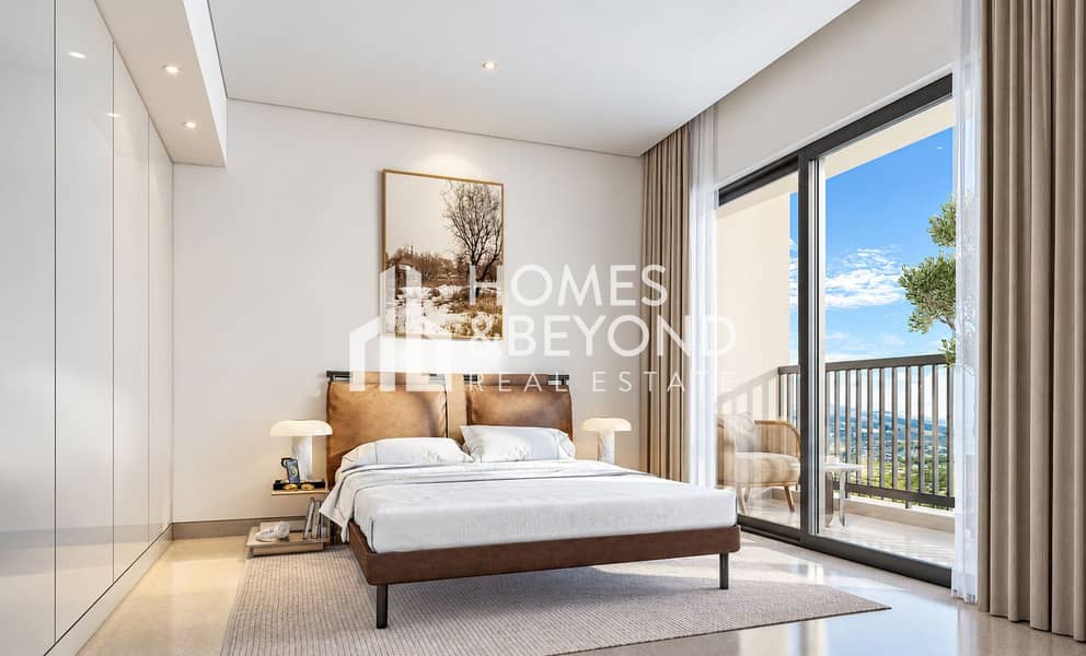 8 Bright bedroom with balcony view-2. png