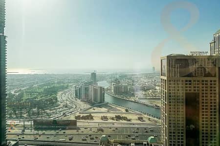 2 Bedroom Flat for Rent in Business Bay, Dubai - Fully Furnished | High Floor | Sea View
