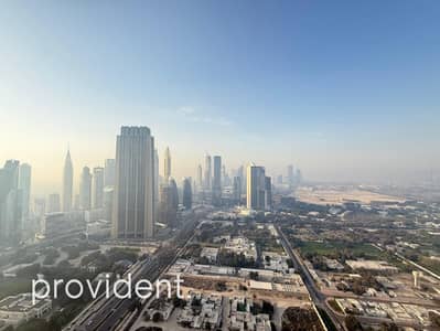 1 Bedroom Apartment for Sale in Za'abeel, Dubai - Vacant High Floor | Panoramic Sea View