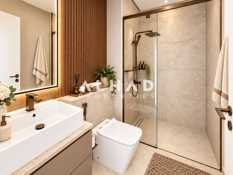 6 Warm Minimalist Spa Bathroom. png