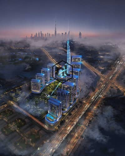 2 Bedroom Apartment for Sale in Mercedes-Benz Places Binghatti City, Dubai - 25006_aerial shot-fog-logo. jpg