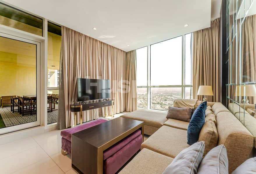 Large Terrace | Burj Khalifa View | High Floor Large Terrace | Burj Khalifa View | High Floor