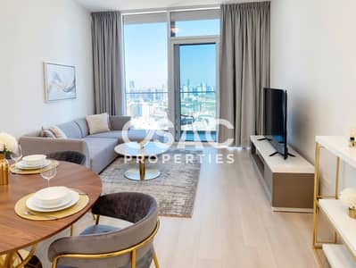 1 Bedroom Flat for Rent in Jumeirah Village Circle (JVC), Dubai - 6 Cheques | Furnished | High Floor | Balcony