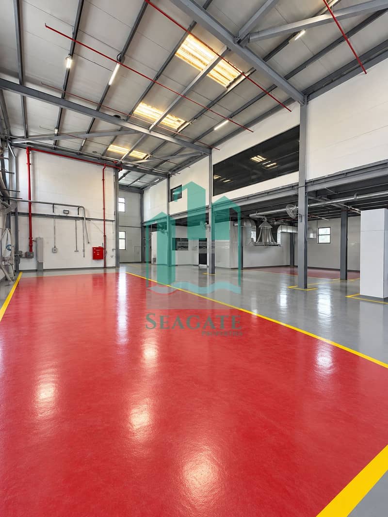7 Pristine Industrial Hall with Red Floor Zone. png