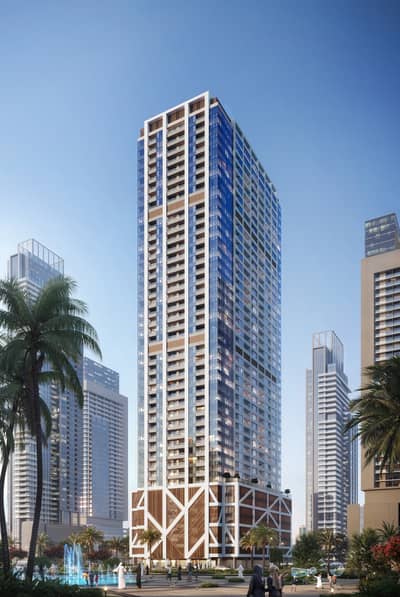 Studio for Sale in Al Alia, Ajman - Exterior - Lily Tower. jpg Studio for Sale in Al Alia, Ajman - Exterior - Lily Tower. jpg