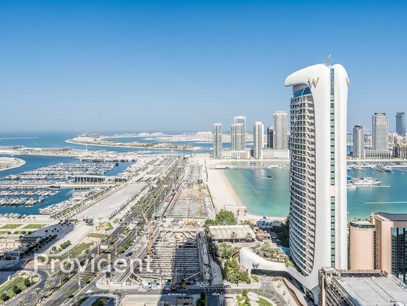 Furnished | Full Sea and Dubai Eye Views | Vacant Furnished | Full Sea and Dubai Eye Views | Vacant