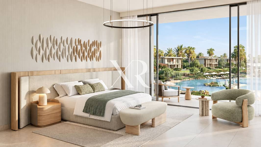 5 Luxury Bedroom by the Resort Pool. png